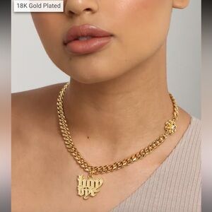 Culture Kings BOY BYE Gold Necklace - SOLD OUT ONLINE